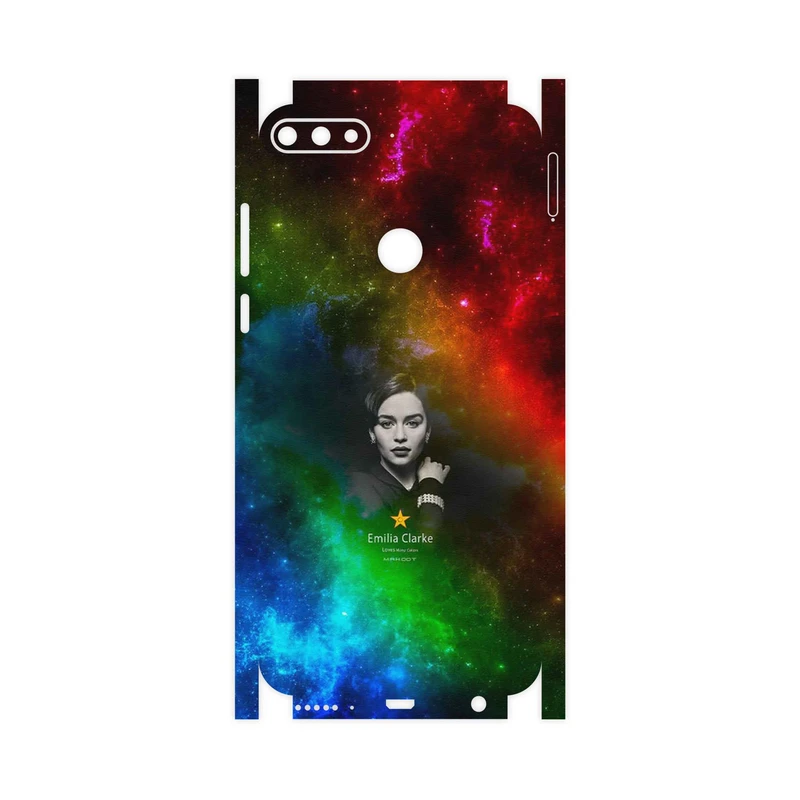برچسب پوششی ماهوت مدل emilia clarke-FullSkin مناسب برای گوشی موبایل هوآوی Y7 Prime 2018