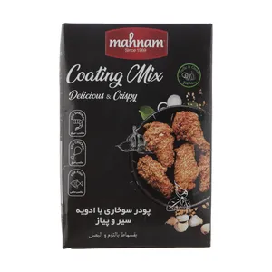 پودر سوخاری با ادویه سیر و پیاز مهنام - 200 گرم