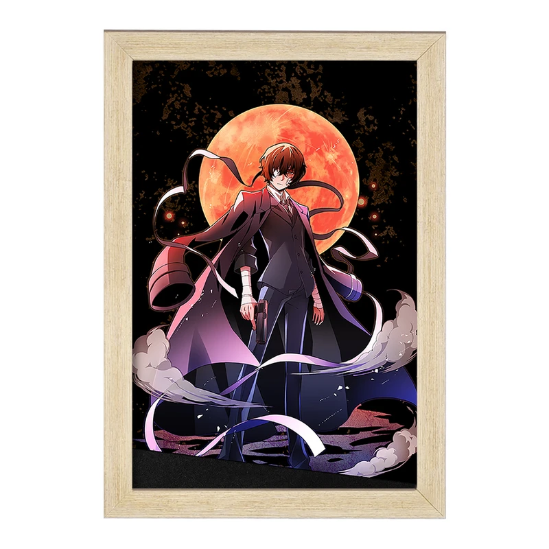 تابلو خندالو مدل دازای سان انیمه سگ های ولگرد بانگو  کد 15671