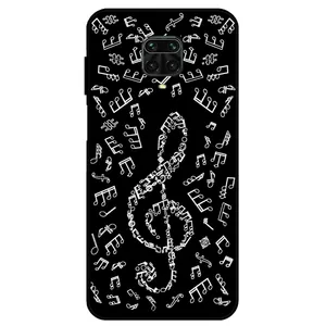 Megafone Musical Note 1370 Cover For Xiaomi Redmi Note 9S / 9 Pro / 9 Pro Max