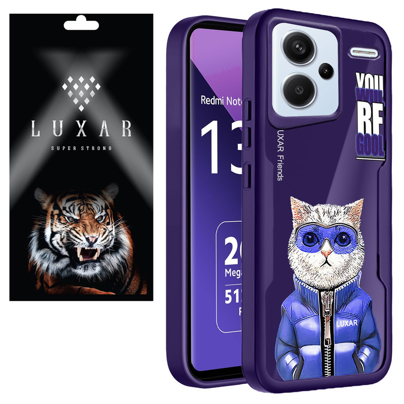 کاور لوکسار مدل Nimmy Cat مناسب برای گوشی موبایل شیائومی Redmi Note 13 Pro Plus 5G