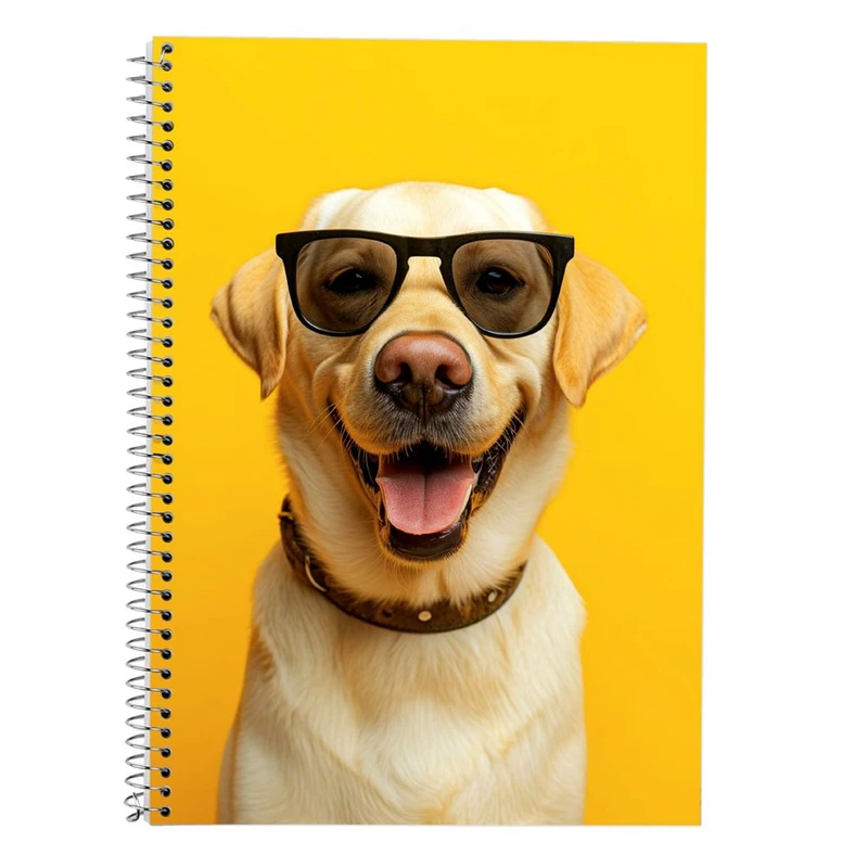 دفتر لغت 50 برگ مدوپد طرح سگ و گربه کد DF17289