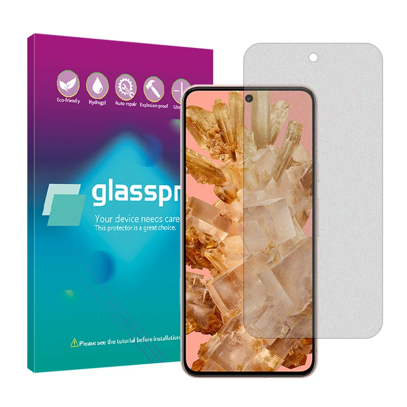 محافظ صفحه نمایش مات گلس پرو مدل Resistant مناسب برای گوشی موبایل گوگل Pixel 8