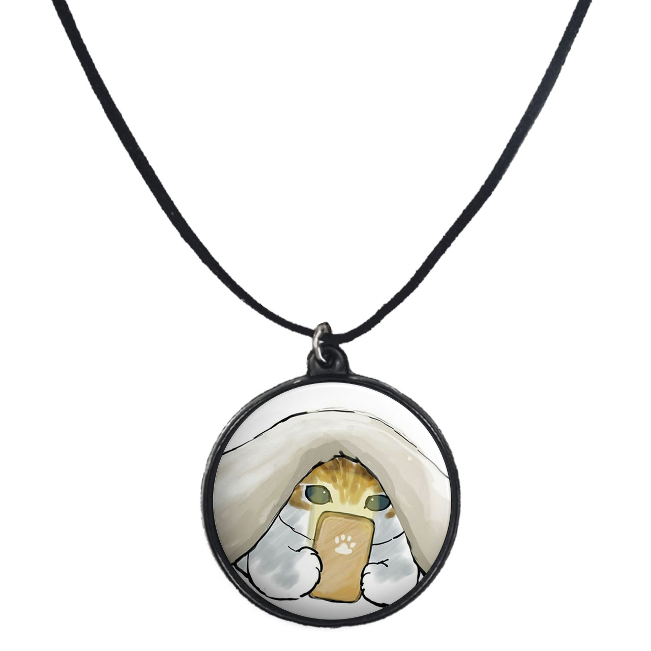 گردنبند پرمانه طرح حیوانات کیوت کد pmb.21564 مدل دو طرفه