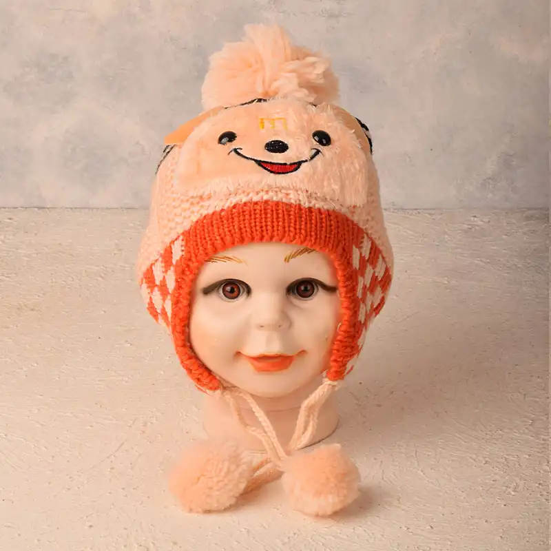 کلاه بافتنی بچگانه مدل S-005