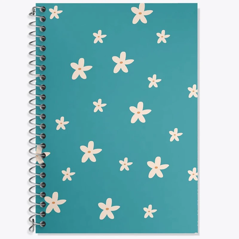 دفتر لغت 50 برگ خندالو مدل گل گلی کد 29012