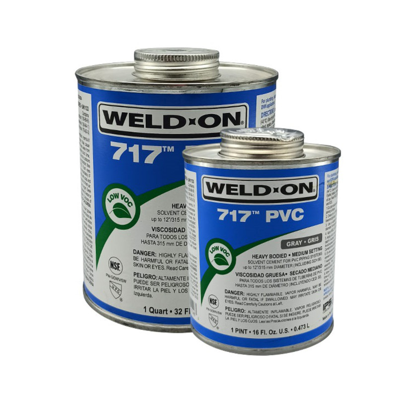 چسب پی وی سی ولدان مدل 717PVC وزن 500 گرم