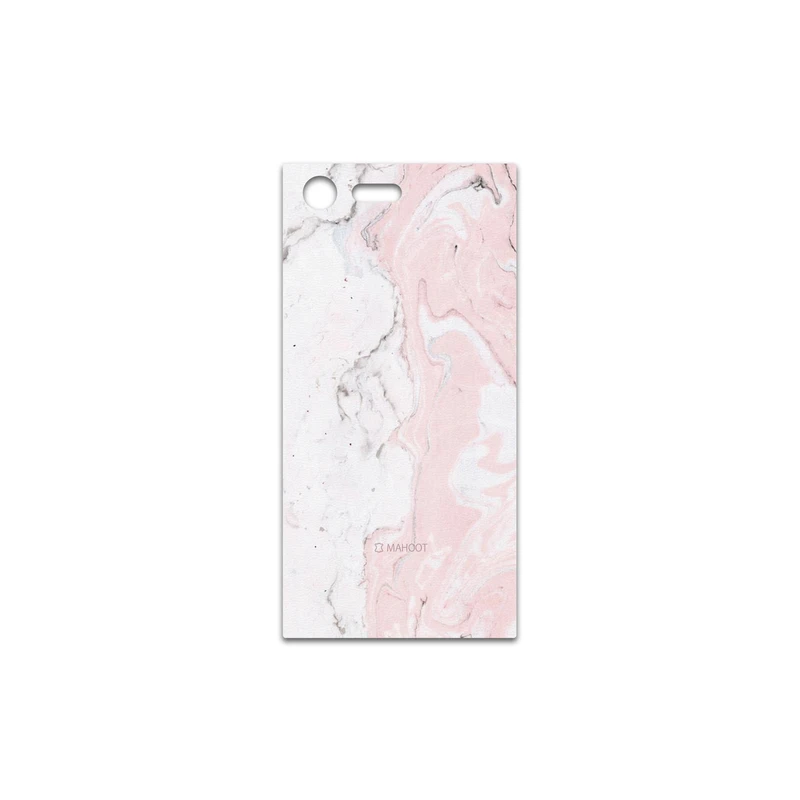 برچسب پوششی ماهوت مدل Blanco-Pink-Marble مناسب برای گوشی موبایل سونی Xperia X Compact