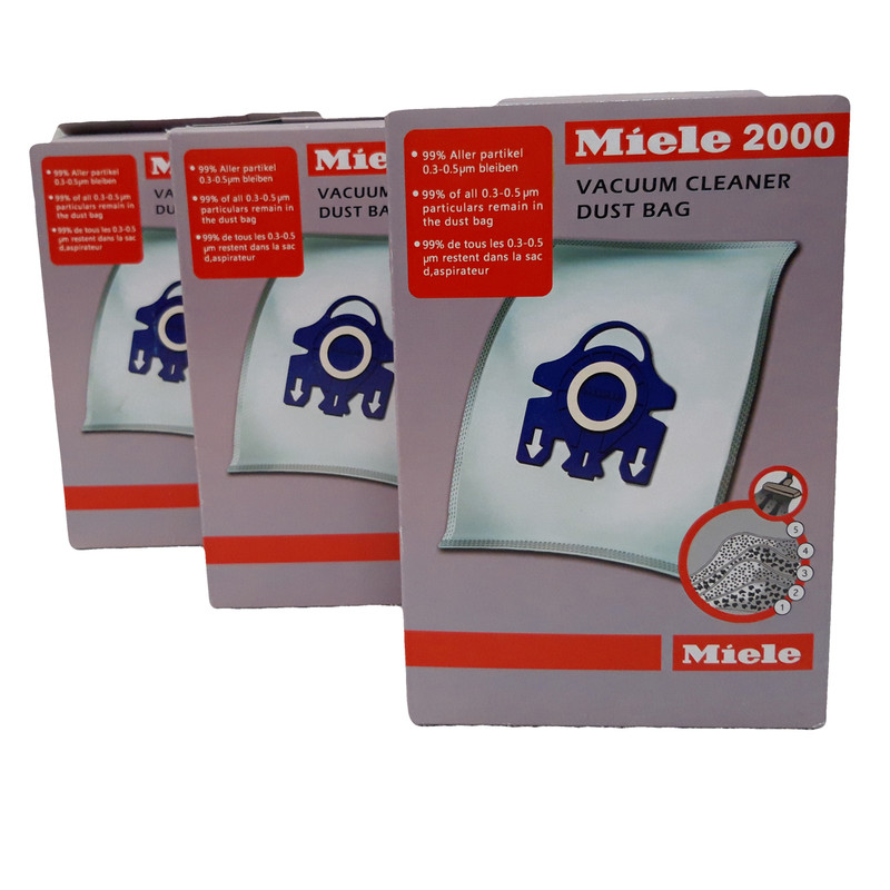 کیسه جاروبرقی کد 001 مناسب برای جاروبرقی میله بسته 4 عددی