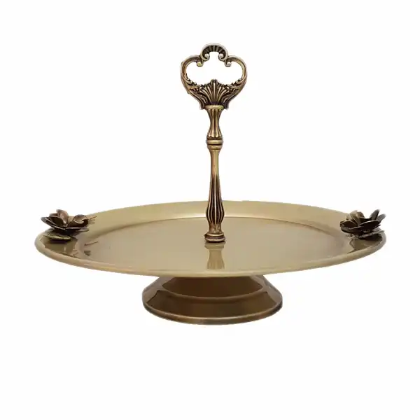 شیرینی خوری برنجی کد 152