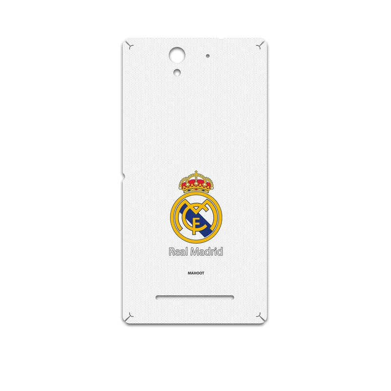 برچسب پوششی ماهوت مدل REAL-MADRID-1-FC مناسب برای گوشی موبایل سونی Xperia C3 Dual