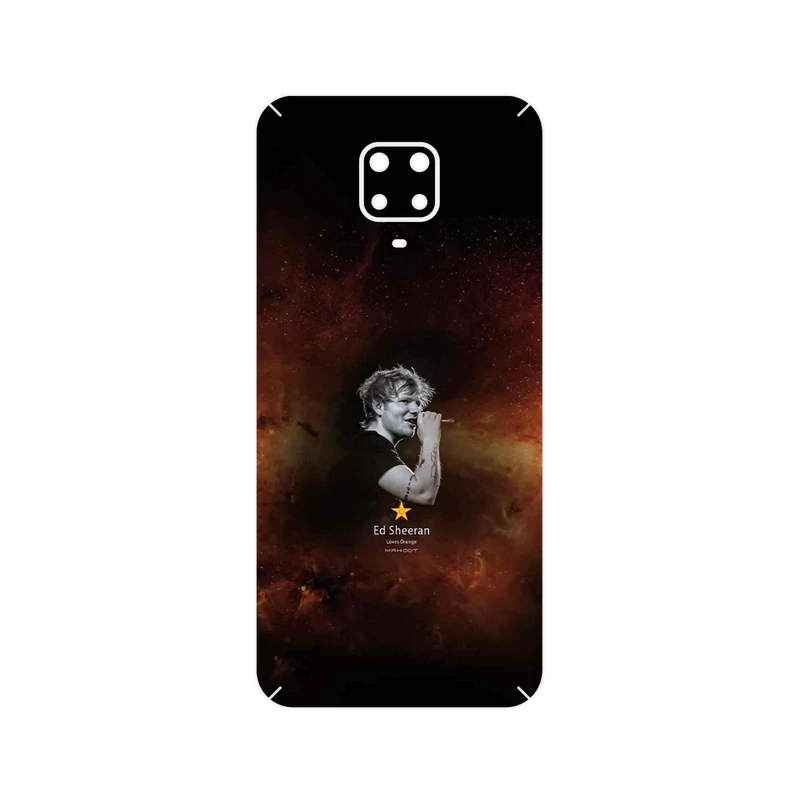 برچسب پوششی ماهوت مدل Ed Sheeran مناسب برای گوشی موبایل شیائومی Redmi Note 9 Pro