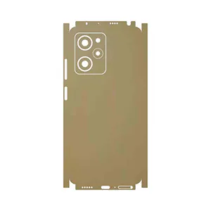 MAHOOT Matte-Gold-FullSkin Cover Sticker for Xiaomi Poco X5 Pro