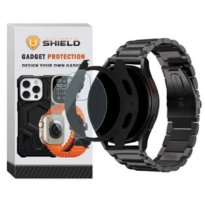 Ultimate Shield PC 3Bead Band for Samsung Galaxy Watch 4 Classic 46mm with cover