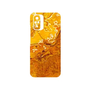 MAHOOT Gold Marble Cover Sticker for Xiaomi Redmi Note 10s