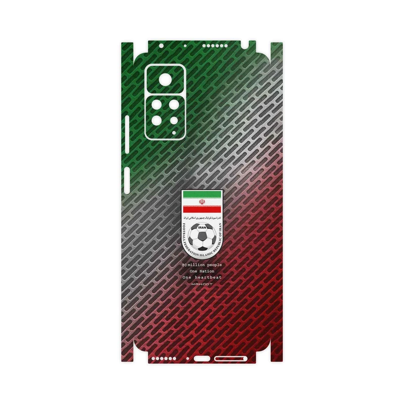 برچسب پوششی ماهوت مدل Iran_National_Football_Team-FullSkin مناسب برای گوشی موبایل شیائومی Redmi Note 11 Pro Plus 5G (India)