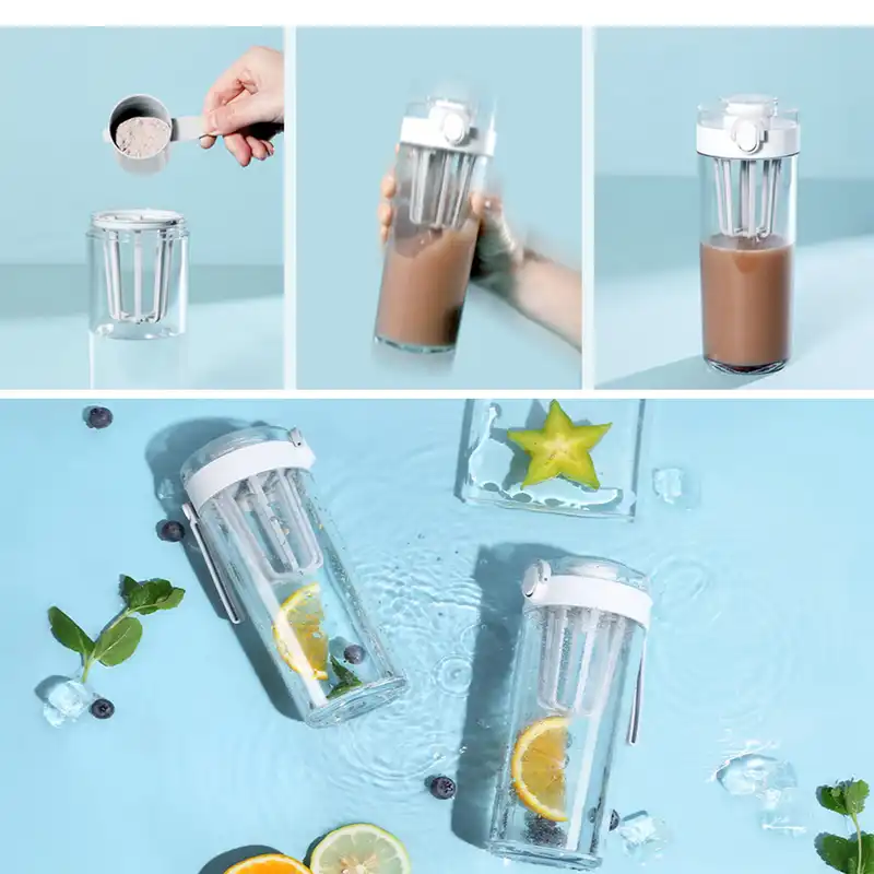 قمقمه شیائومی مدل SJ010501X Tritan Fitness Sport Cup گنجایش 0.6 لیتر