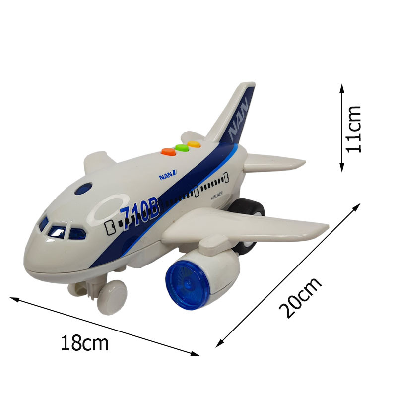 هواپیما بازی مدل موزیکال مسافربری کد 710