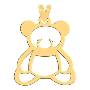 آویز گردنبند طلا 18 عیار زنانه فرشته طرح دلقک مدل   WNL-000488