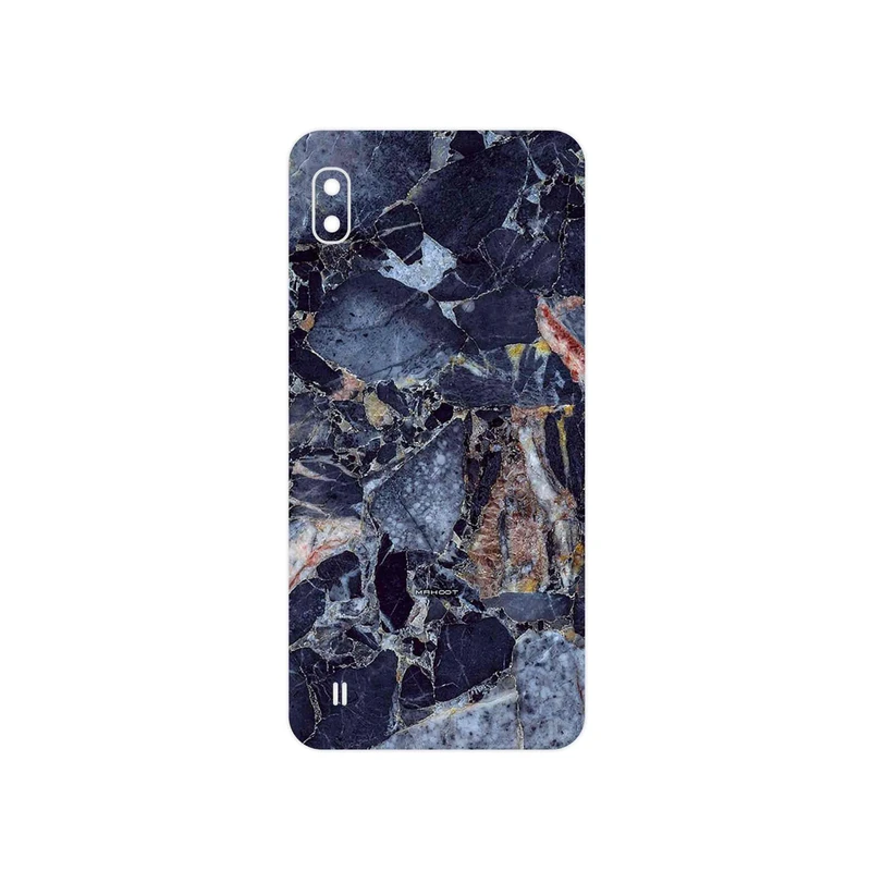 برچسب پوششی ماهوت مدل Broken black marble مناسب برای گوشی موبایل سامسونگ Galaxy A10