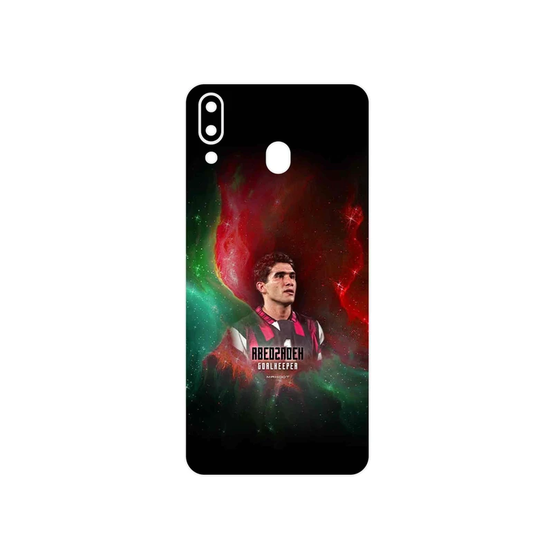 برچسب پوششی ماهوت مدل Ahmad Reza Abedzadeh مناسب برای گوشی موبایل سامسونگ Galaxy M20