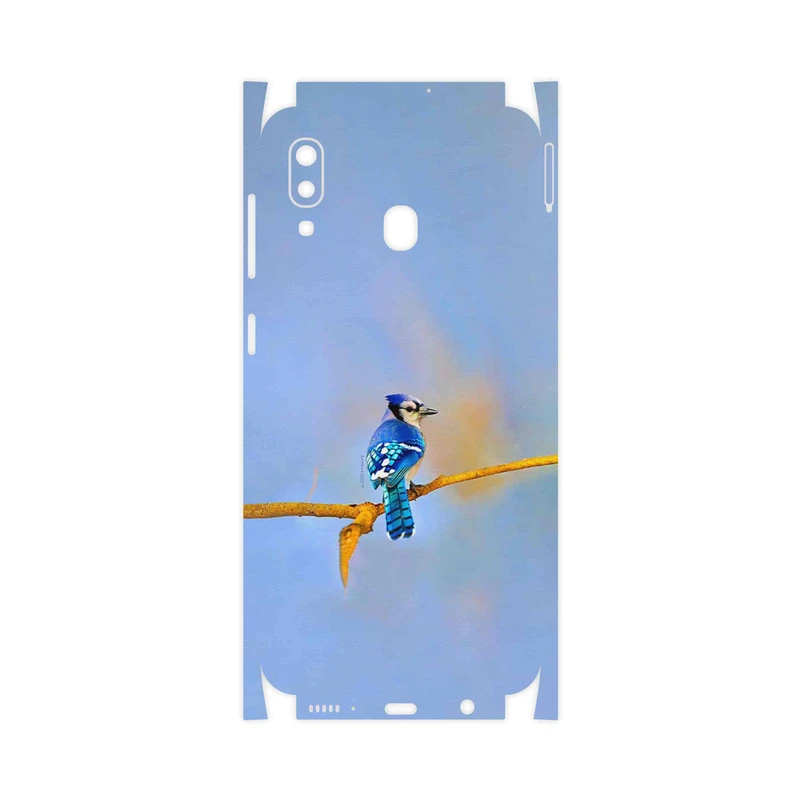 برچسب پوششی ماهوت مدل Cyanocitta cristata-FullSkin مناسب برای گوشی موبایل سامسونگ Galaxy A20
