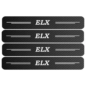 برچسب پارکابی خودرو مهدیار طرح ELX کد SP190 بسته 4 عددی