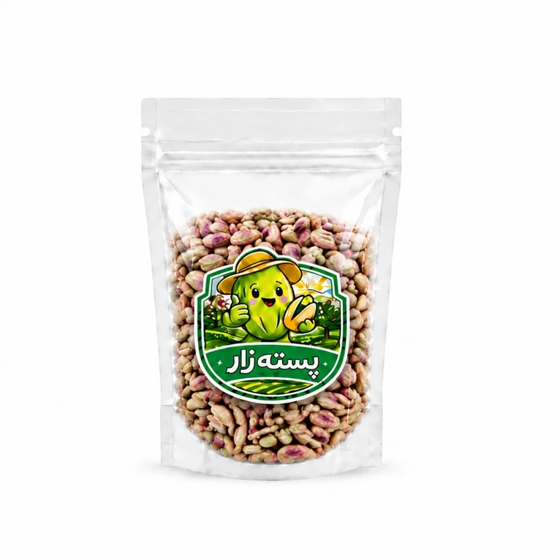 مغز پسته خام اکبری اعلا پسته زار - 500 گرم