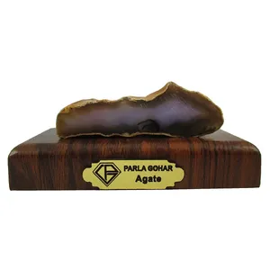 سنگ راف عقیق پارلا گوهر کد 6303