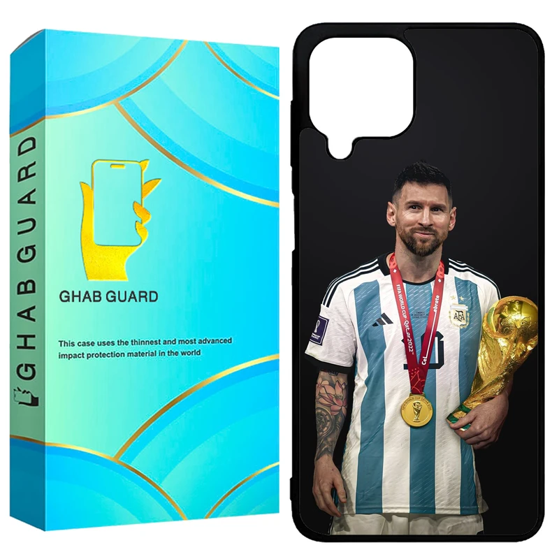 کاور قاب گارد طرح مسی مدل GCHPA224 مناسب برای گوشی موبایل سامسونگ Galaxy A22 4G / M22 4G / M32 4G