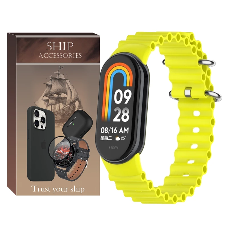 بند شیپ مدل Ocean SH مناسب برای ساعت هوشمند شیائومی Mi band 9