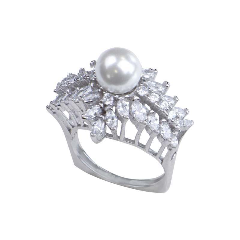 انگشتر نقره زنانه جی تی ای مدل G_163 انگشتر نقره زنانه جی تی ای مدل G_163