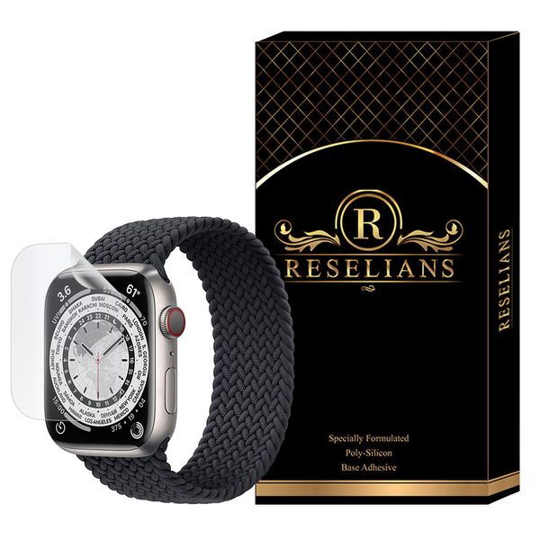 محافظ صفحه نمایش نانو رزلیانس مدل TPU-R مناسب برای ساعت هوشمند اپل Watch Edition Series 7 45mm
