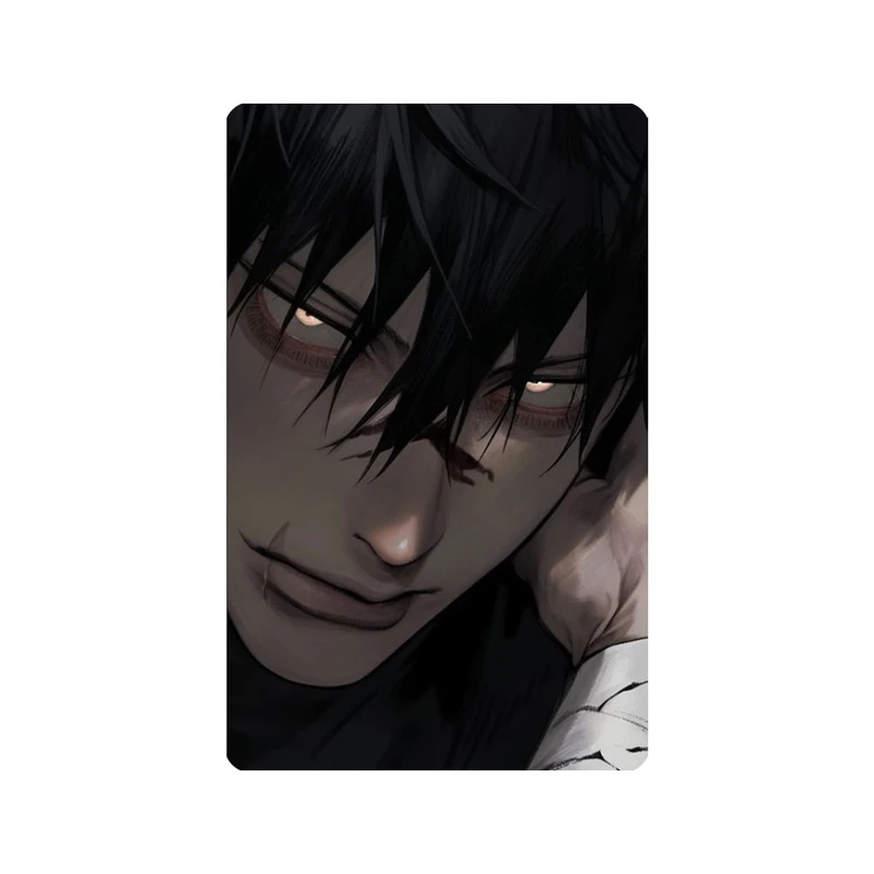 استیکر کارت مدل انیمه طرح جوجوتسو کایسن توجی فوشیگورو Jujutsu Kaisen Toji Fushiguro کد 5273