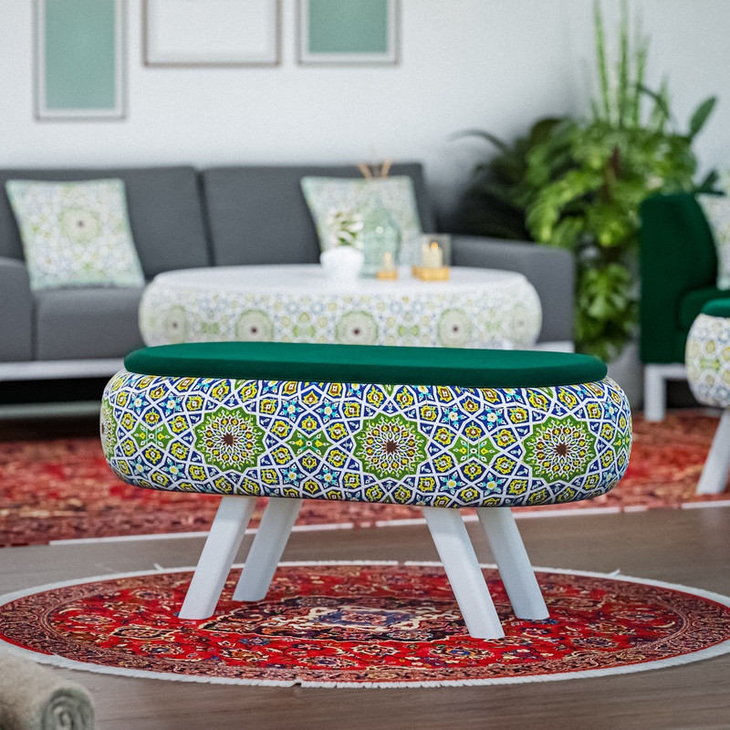 پاف مدل نیمکتی کد AK-67 90 پاف مدل نیمکتی کد AK-67 90