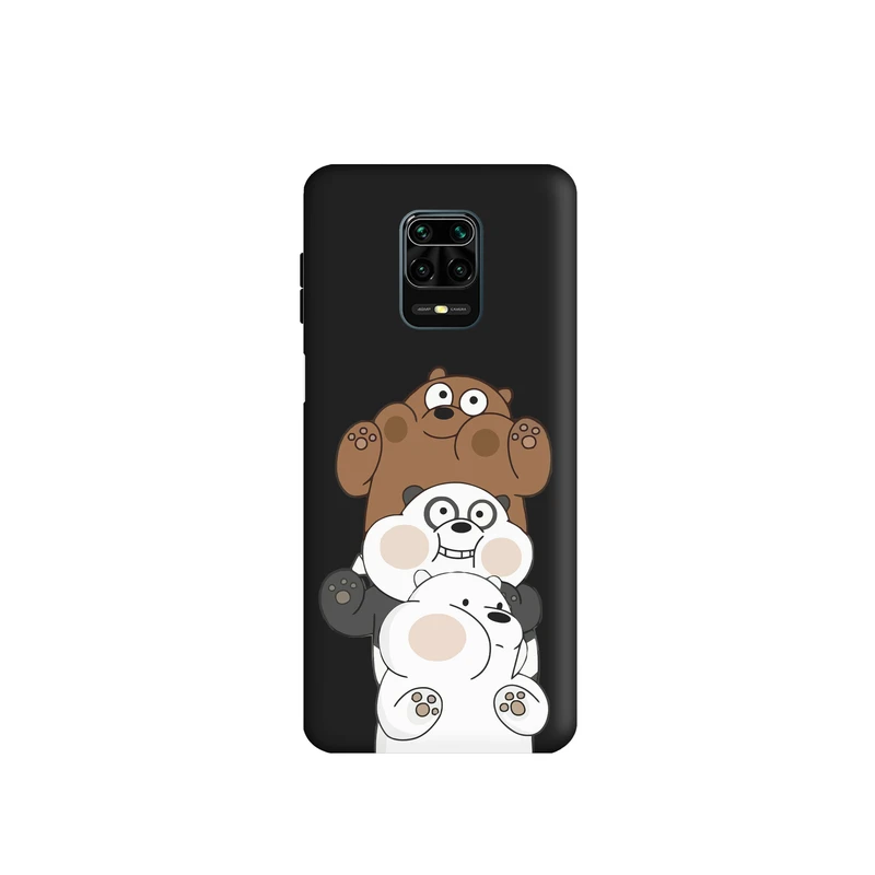 کاور طرح خرس های کله فندقی کد s3236 مناسب برای گوشی موبایل شیائومی Redmi Note 9s / Note 9 Pro  