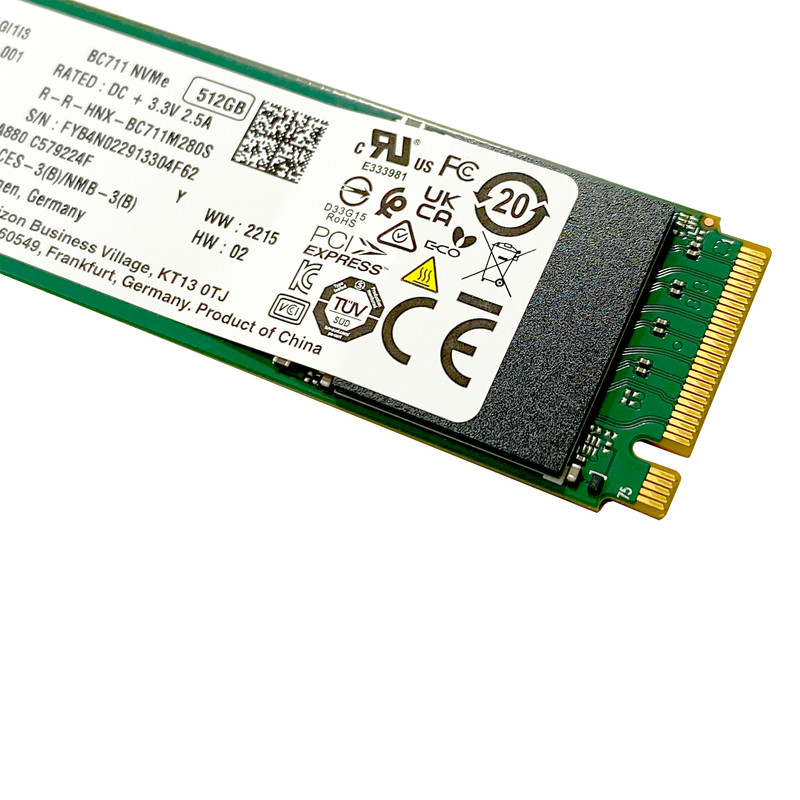 اس اس دی اینترنال اس کی هاینیکس مدل BC711 NVMe ظرفیت 512 گیگابایت