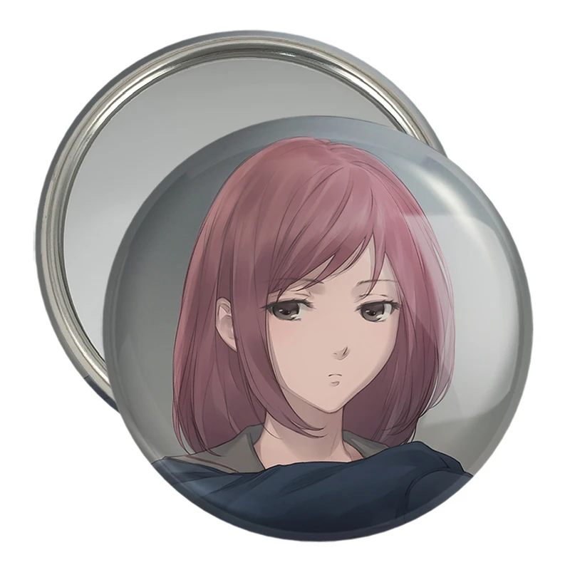 آینه جیبی خندالو مدل سامجیما انیمه فولی کولی Fooly Cooly  کد 23563