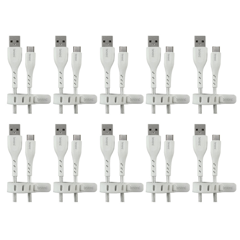 کابل تبدیل USB به USB-C بیاند مدل BA-348 طول 1 متر بسته 10 عددی
