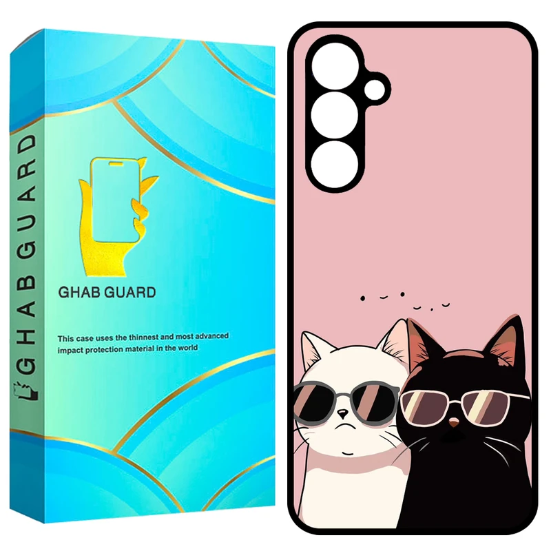 کاور قاب گارد طرح گربه مدل GA1620 مناسب برای گوشی موبایل سامسونگ Galaxy A16 4G / Galaxy A16 5G