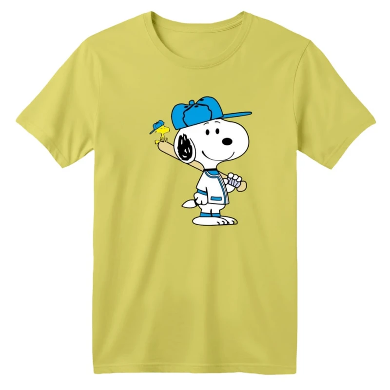 تی شرت آستین کوتاه بچگانه مدل اسنوپی کد ۴۱