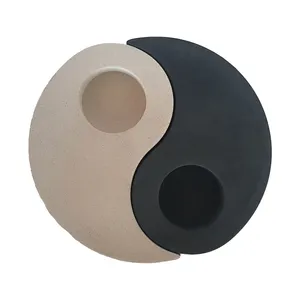 جاشمعی بتنی مدل Yin yang کد ST بسته 2 عددی