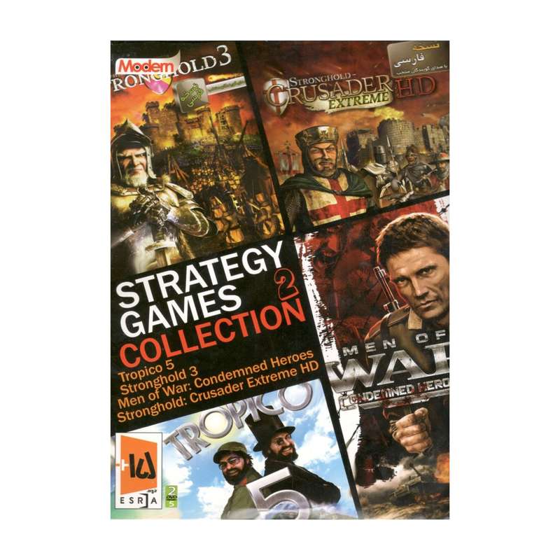  مجموعه بازی steategy games collection 2 مخصوص pc