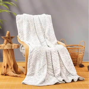 پتو کاتن باکس مدل Krem سایز 220x240 سانتی متر