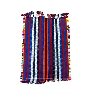 جاجیم سنتی قشقایی دستبافت طرح رشته کوه مدل G11