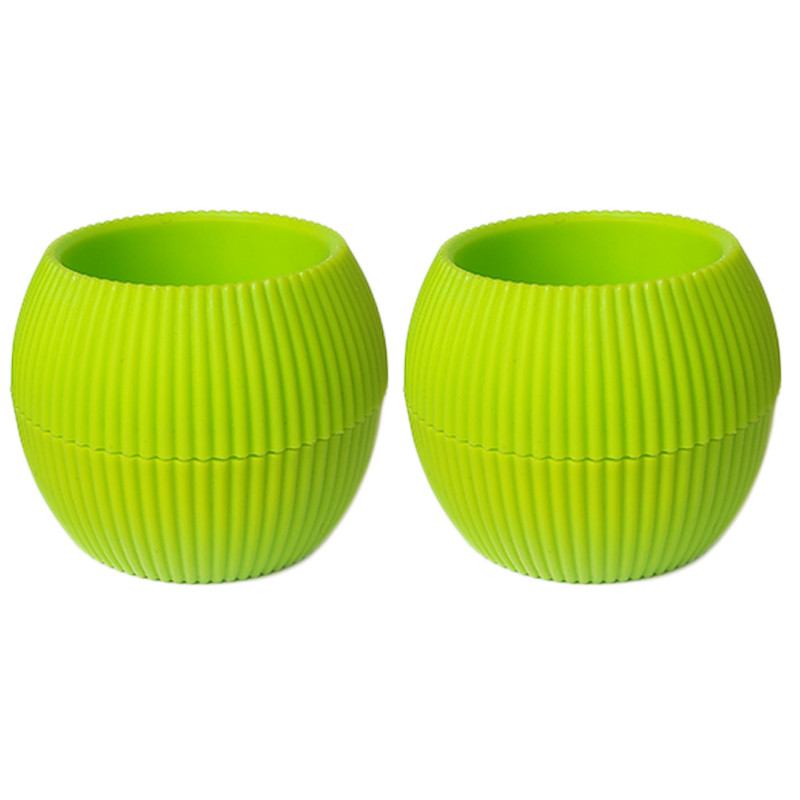 گلدان مدل شیاردار مجموعه دو عددی