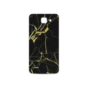 MAHOOT Graphite-Gold-Marble Cover Sticker for Huawei Ascend G730