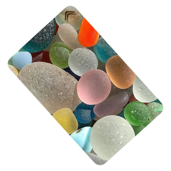استیکر کارت بانکی طرح سنگ مدل CAC630-K-G1-169