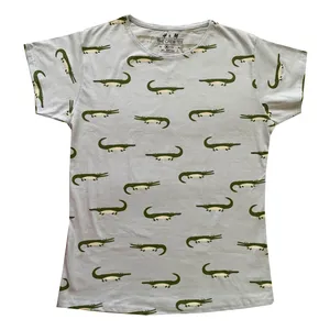 تی شرت آستین کوتاه زنانه اچ اند ام مدل hm1