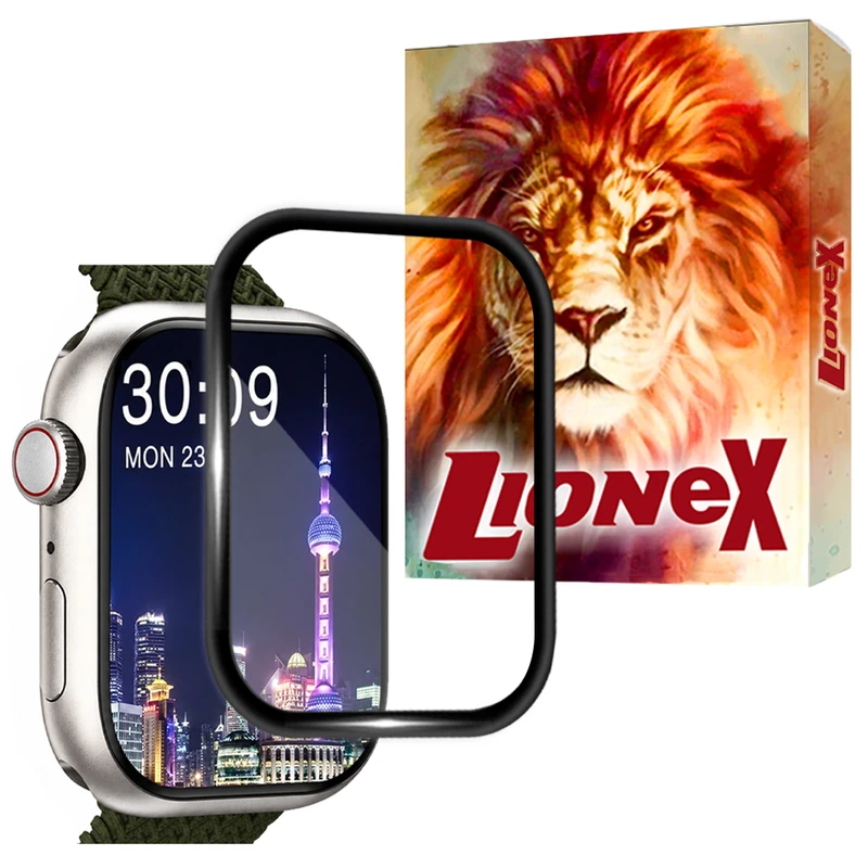 محافظ صفحه نمایش لایونکس مدل LWPM مناسب برای ساعت هوشمند Wearfit HK11 Pro A 46mm  